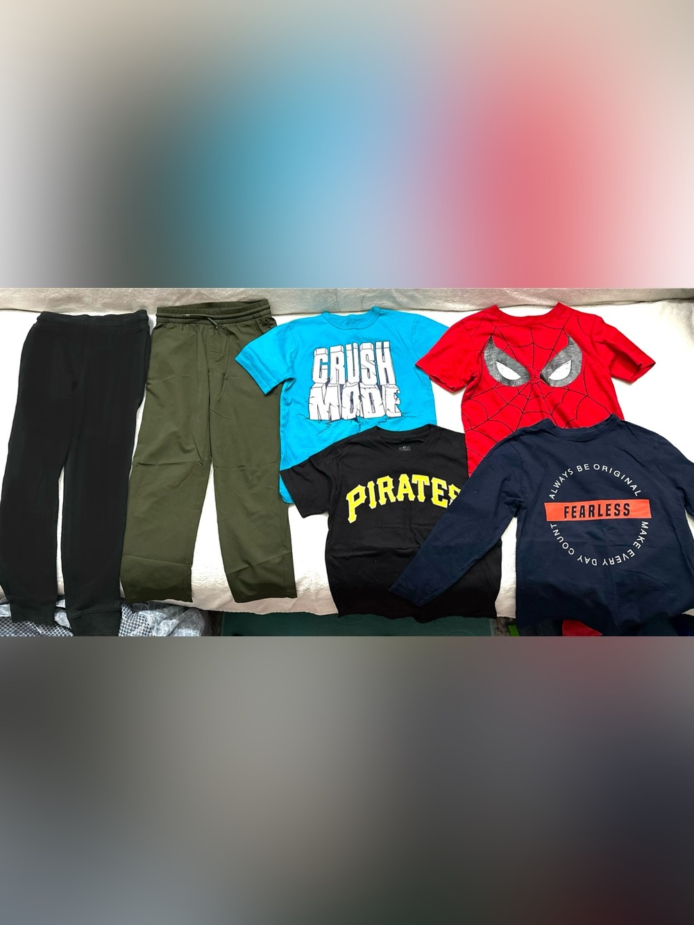 Lot Of Boys Clothes Size 8 Marvel, H&M Excellent Condition